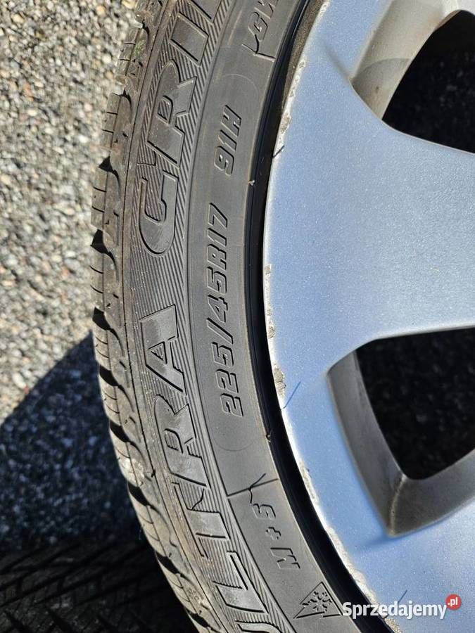 koła BMW alufelgi opony zimowe Goodyear 17 Samochodowe Kłodzko
