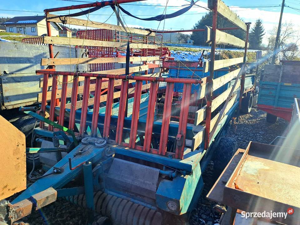 Przyczepa samozbierająca steyr 12 nieuszkodzony małopolskie Limanowa
