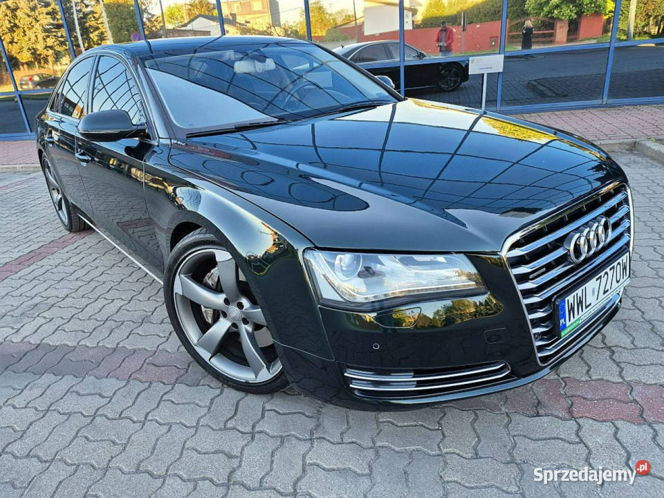 Audi A8 42 TDI nightvision masaze kamera rotor czujnik deszczu Warszawa