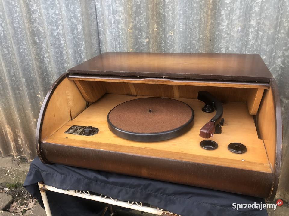 Gramofon Poznań typ W7 81 Antyki, Sztuka, Kolekcje Łowicz