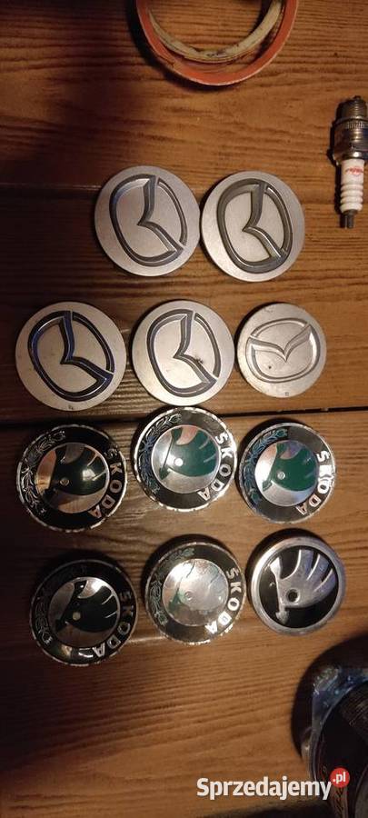 Dekielki zaślepki kapsułki do alufelg felg Opony, koła, felgi Gniezno