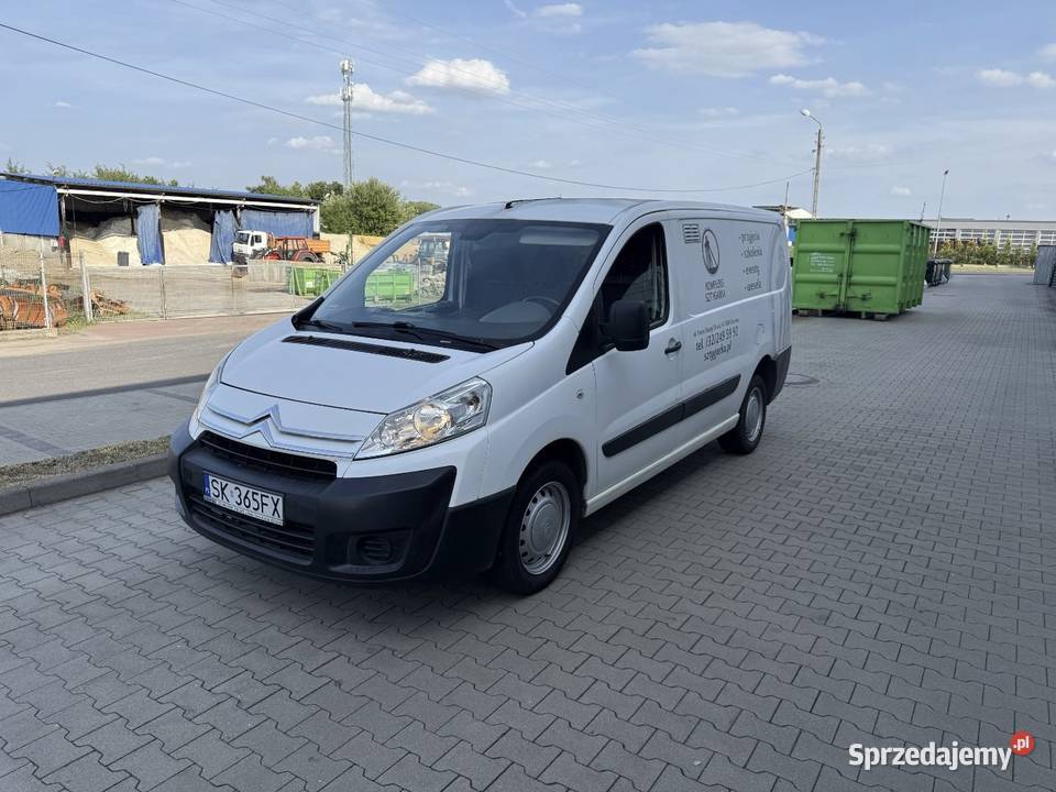 Citroen Jumpy długi 16 HDI 90 2010 Rydułtowy