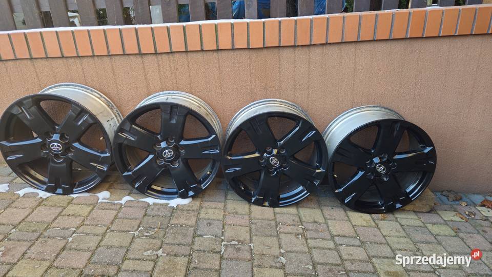 Sprzedam używane alufelgi 18 5x1143 toyota Kutno