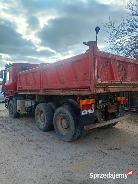 Mercedes Actros 2640 wywrotka mazowieckie Przysucha