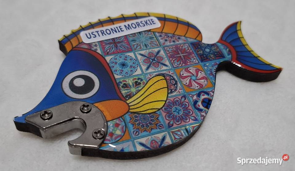 Magnes na lodówkę Ustronie Morskie ryba Magnesy Czeladź