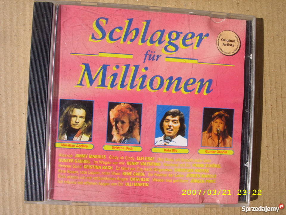 CDSCHLAGER FUR MILLIONEN CD 2 KARAT Wołów