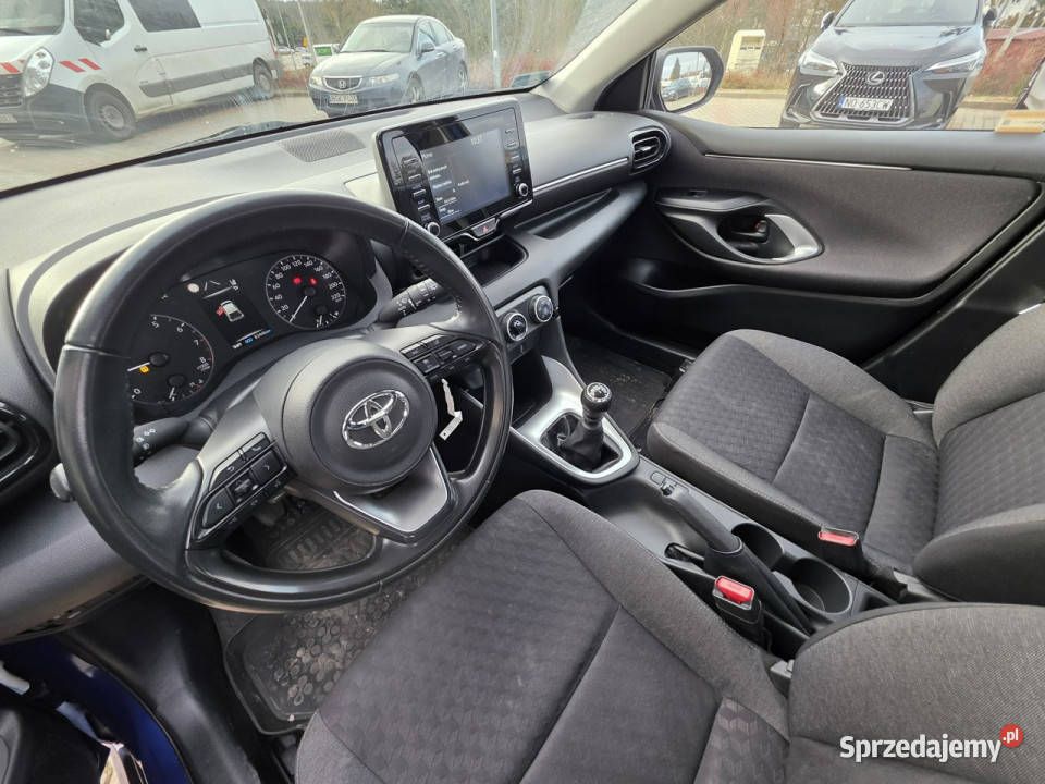 Toyota Yaris 2023 Salon Polska 1Właściciel NOWY asystent pasa ruchu Yaris podlaskie Białystok