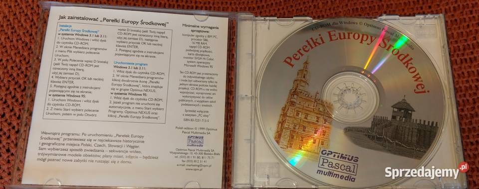 Zestaw edukacyjnych płyt multimedialnych Artykuły szkolne mazowieckie Warszawa