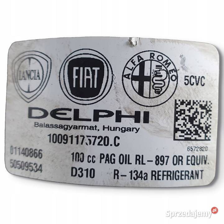 SPRĘŻARKA KLIMATYZACJI Alfa Romeo Mito 14 T Chełm