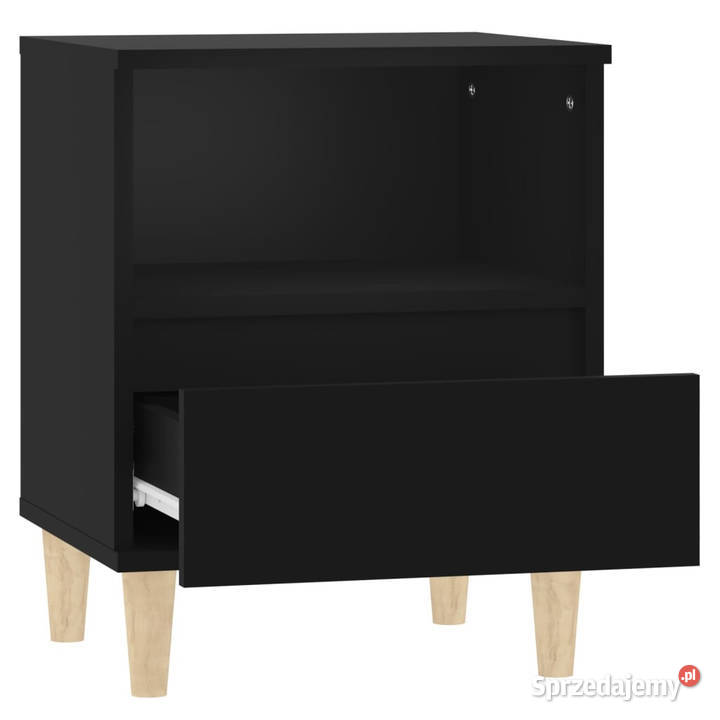 Szafki nocne 2 czarne 40 x 35 x 50 WM821797 Warszawa