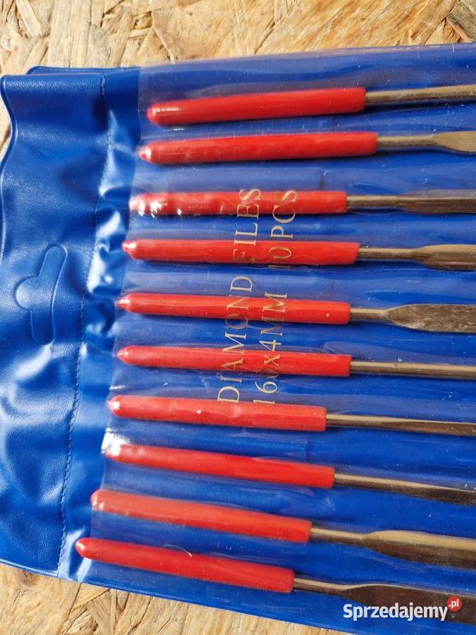 Zestaw pilników diamentowych IGLAKI 140mm 10 el Głogowa