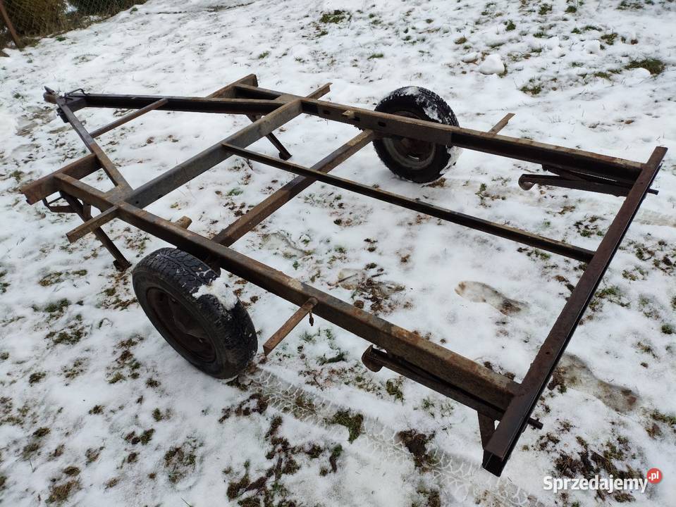 Podwozie rama przyczepka Niewiadów N126 podkarpackie Krosno