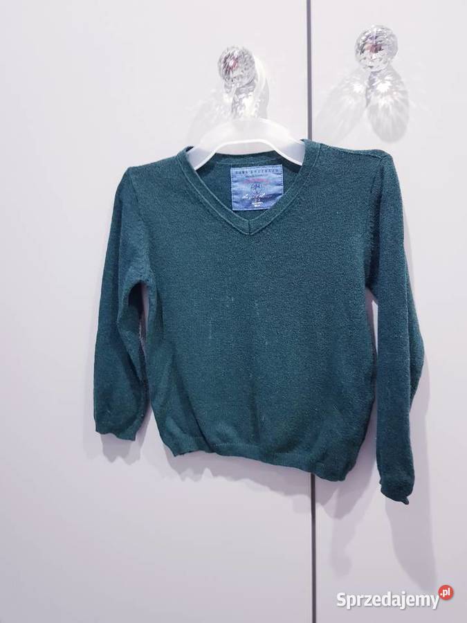 Chłopięcy dzianinowy sweterek z defektem zara Dąbrowa Górnicza