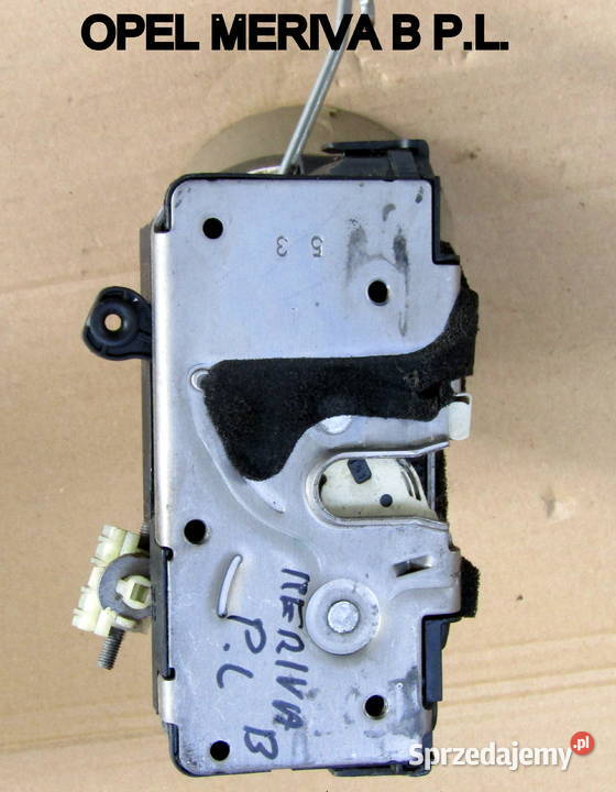 ZAMEK DRZWI PRZEDNI LEWY OPEL MERIVA B 13258271 Mysłaków sprzedam