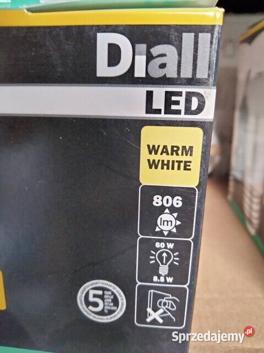 Żarówka LED Diall G45 E14 806 lm 2700 K 3 p
