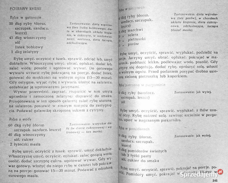 Żywienie dietetyczne w rożnych chorobach Zofia Rok wydania 1973 Chełm