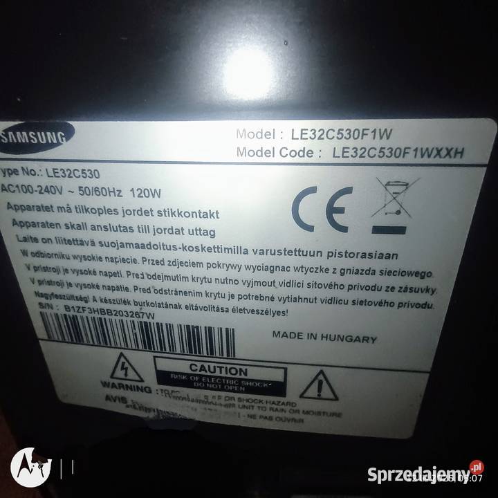 Telewizor Samsung 32 cale warmińsko-mazurskie Giżycko