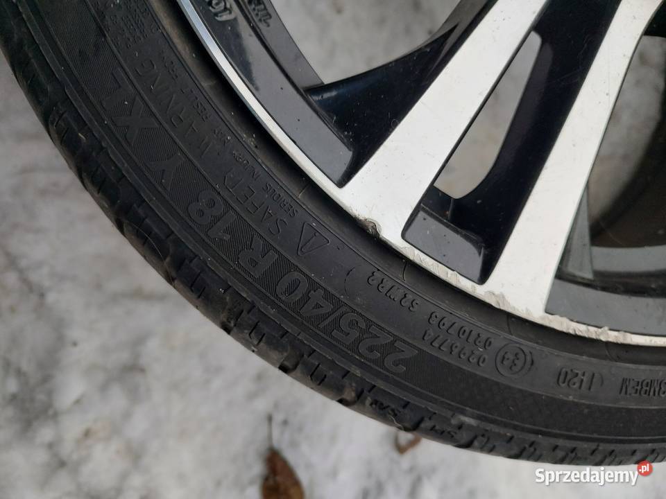 Felgi aluminiowe 18 z oponami letnimi BMW opolskie Nysa