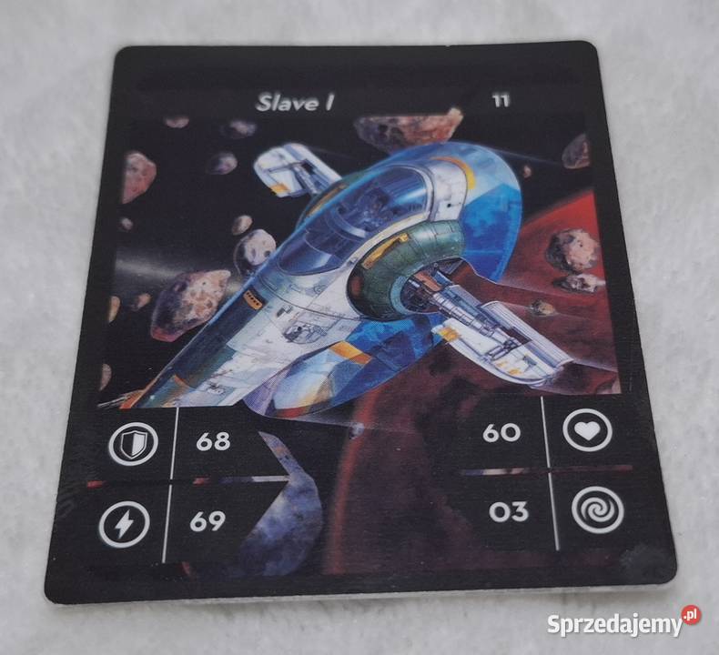 Karta Star Wars Slave I 11 Kaufland 2019 5x6