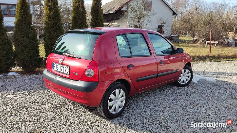 Renault Clio 2004 12 8v Lift Klimatyzacja Mały benzyna Jasło