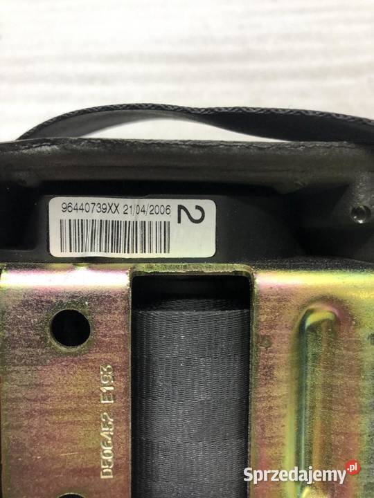 PAS BEZPIECZEŃSTWA PRAWY PEUGEOT 407 96440739XX