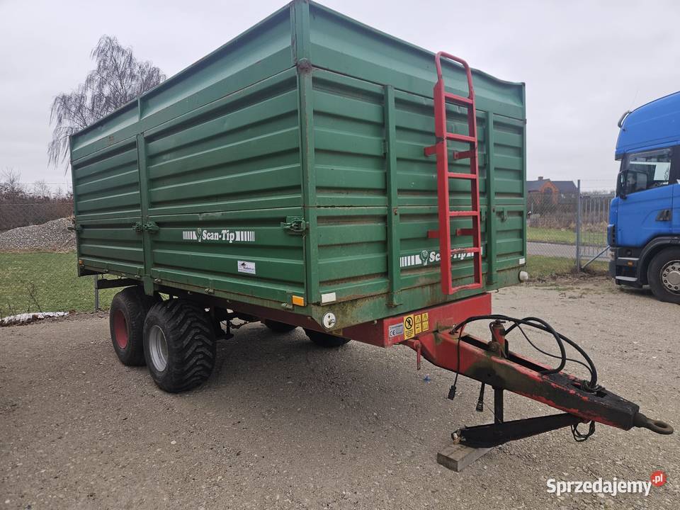 Przyczepa Wywrotka 1112 TON Tandem na Balonach nieuszkodzony