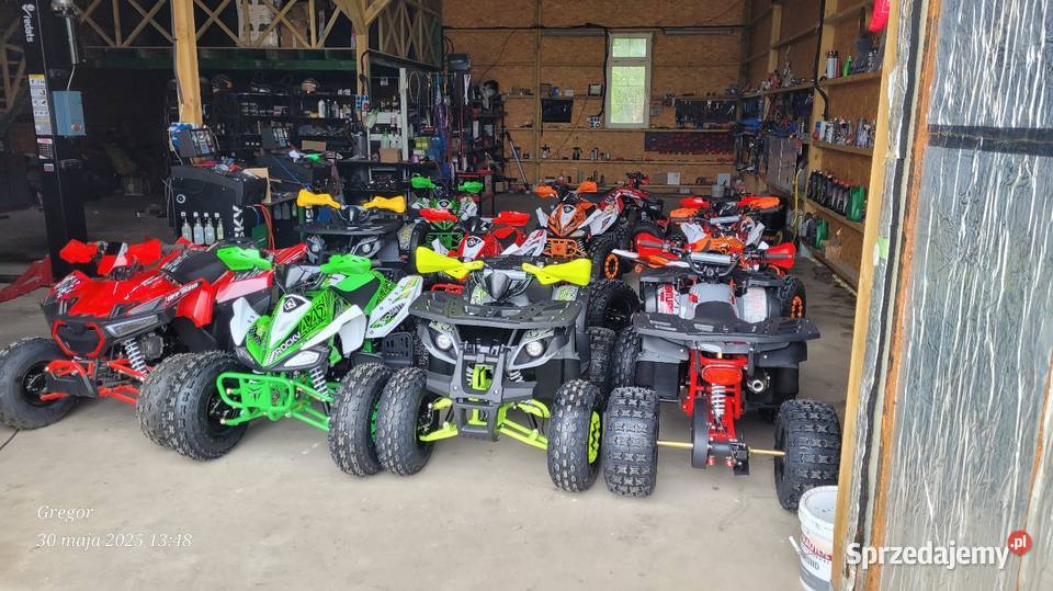 Nowe markowe quady 125 barton z wstecznym rocky Biskupice Oławskie