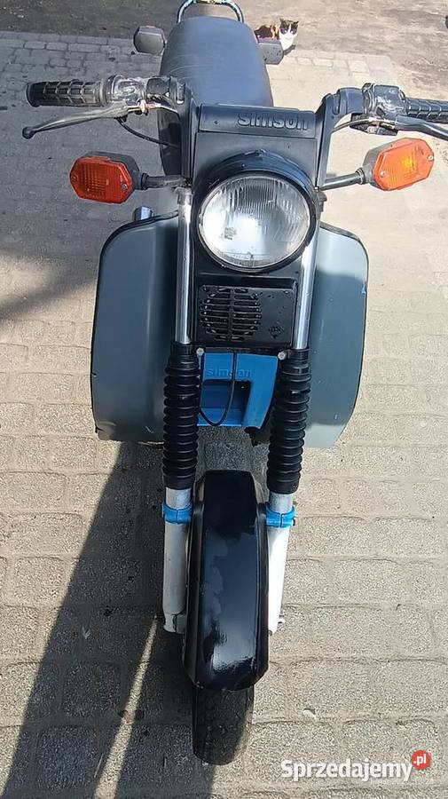 Simson S51 zarejestrowany opolskie Chwiły