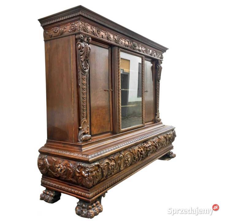 Przepiękny zestaw gabinetowy w stylu dolnośląskie