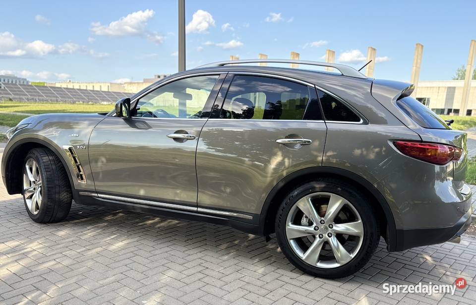 Infiniti QX70S 30D Salon 2 wł FVAT 23 Historia Lublin sprzedam