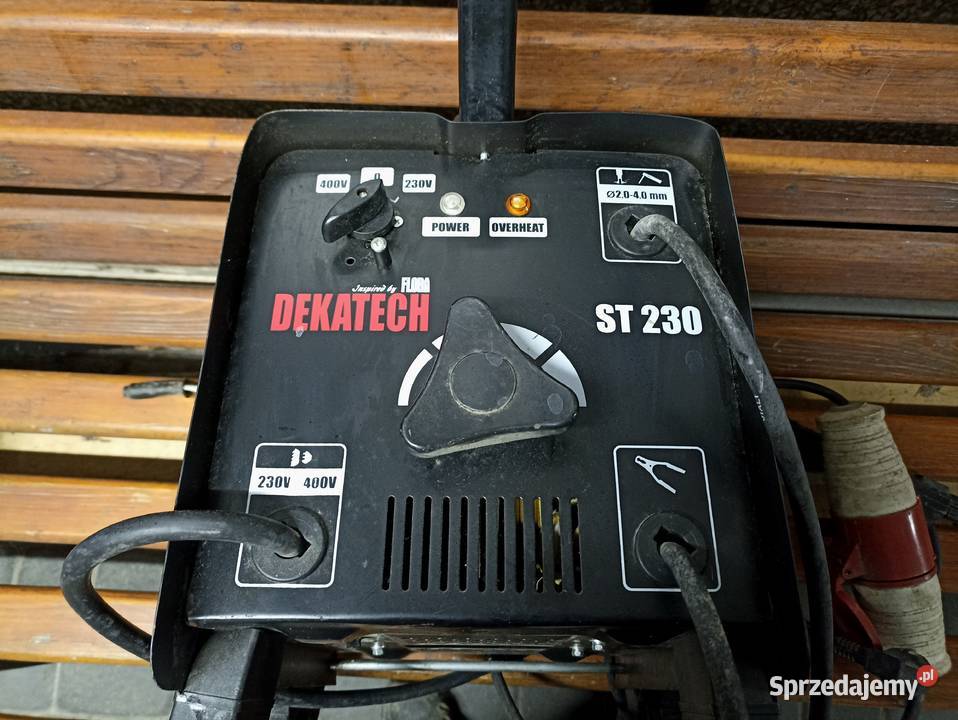 Spawarka elektrodowa FLORA ST230 kable stan