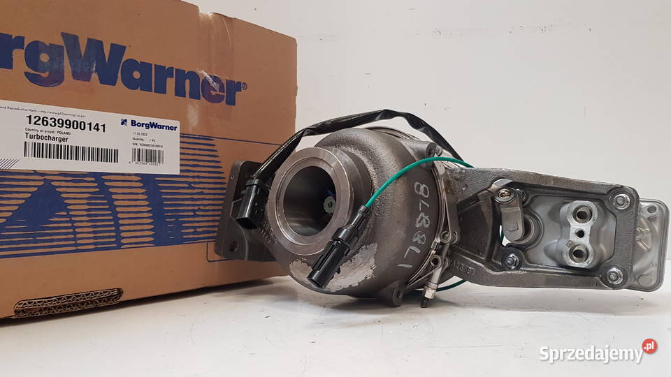Nowa turbosprężarka BorgWarner 12639900141 Silnik i osprzęt Siedlce