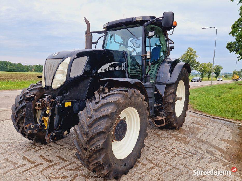 Holland T7050 Tuz Wom Pneumatyka 50 isobus LS Dobrzyniewo Duże sprzedam