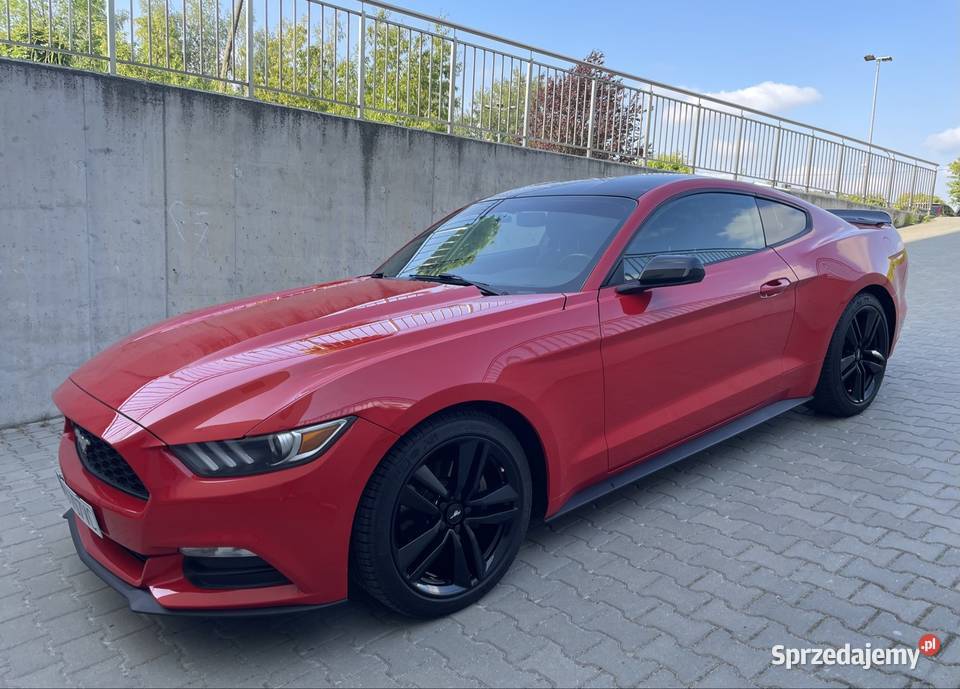 Ford Mustang 37 2016 automat duże radio CarPlay lubelskie Lublin