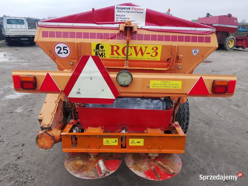 Rozsiewacz do wapna Rcw 3 Piast piaskarka Unia Skaryszew