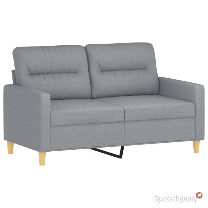 Sofa 2osobowa jasnoszara 120 tapicerowana Warszawa