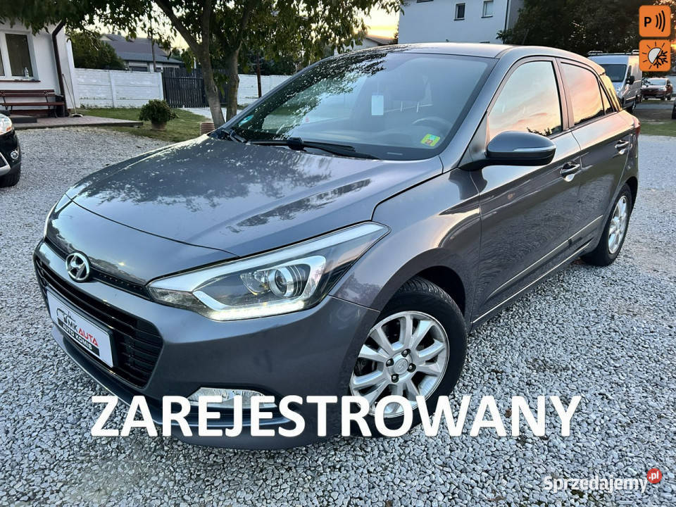 Hyundai i20 Super stan zarejestrowany w Polsce benzyna Motoryzacja mazowieckie