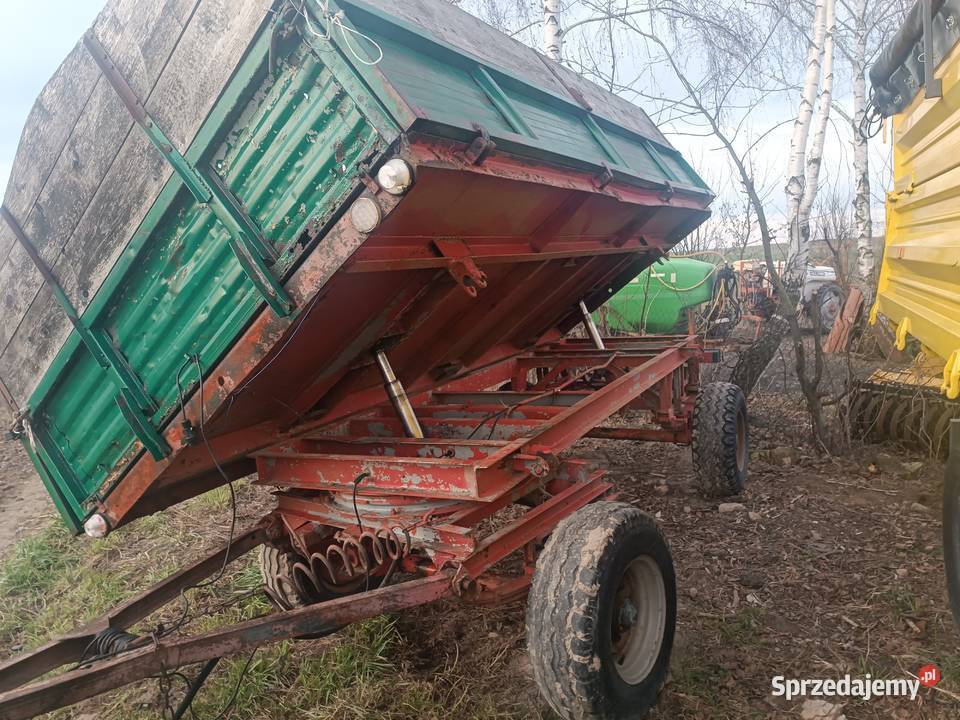 Przyczepy wywrotki nieuszkodzony Przyczepy rolnicze Bychawa