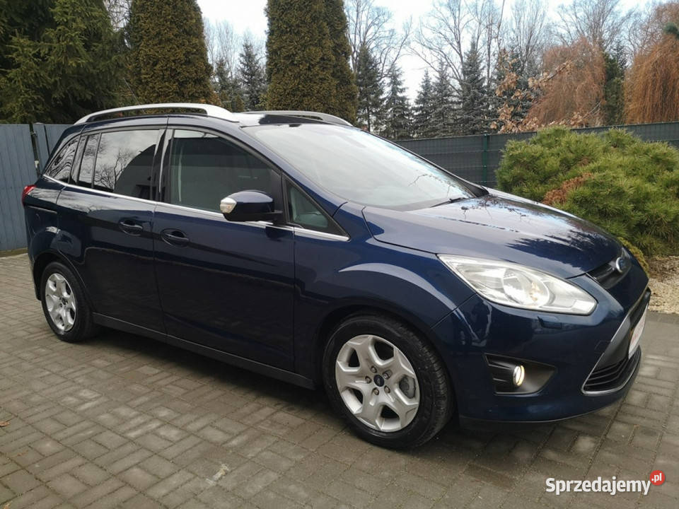 Ford Grand C 16TDCI 116 Klimatronic Tempomat bluetooth Strzegom