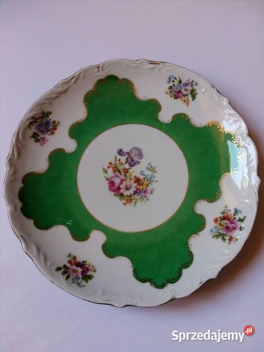 duży talerz porcelana vintage Kahla Talerze i talerzyki Częstochowa sprzedam