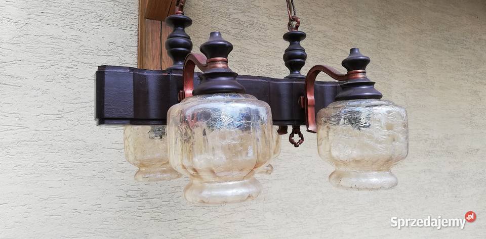 Żyrandol stylowy lampa sufitowa zwis oświetlenie Garwolin