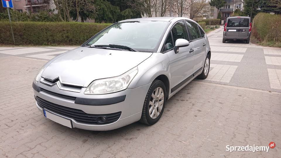 Citroen C4 16 HDI 110 2008r Hatchback mazowieckie