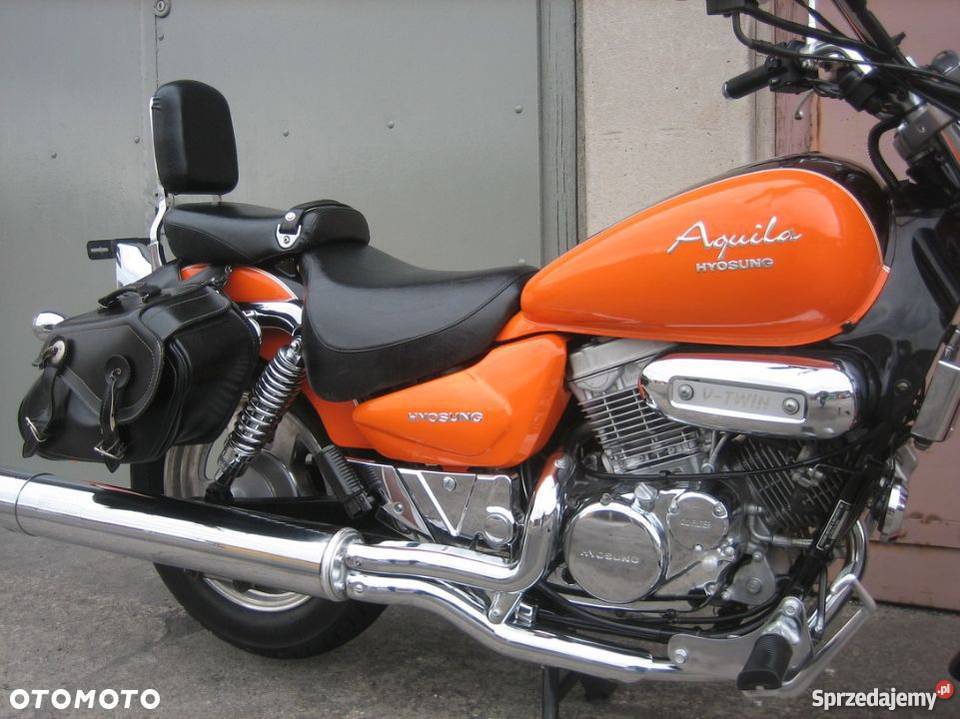 Hyosung GV Aquila 125 classic kat B duzy chopper kujawsko-pomorskie Inowrocław