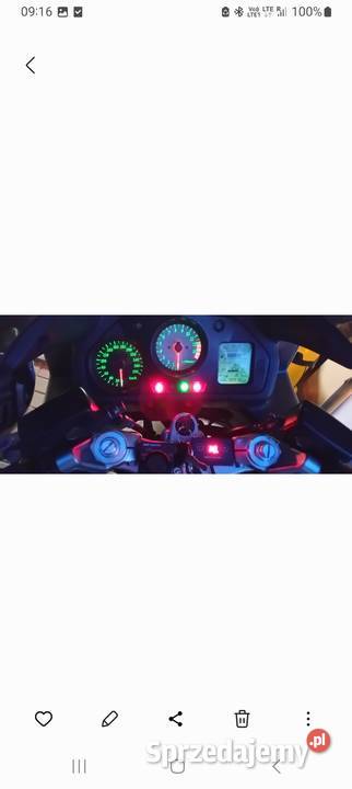 HONDA VFR 800 FI GRZANE manetki Grip cucth kufer