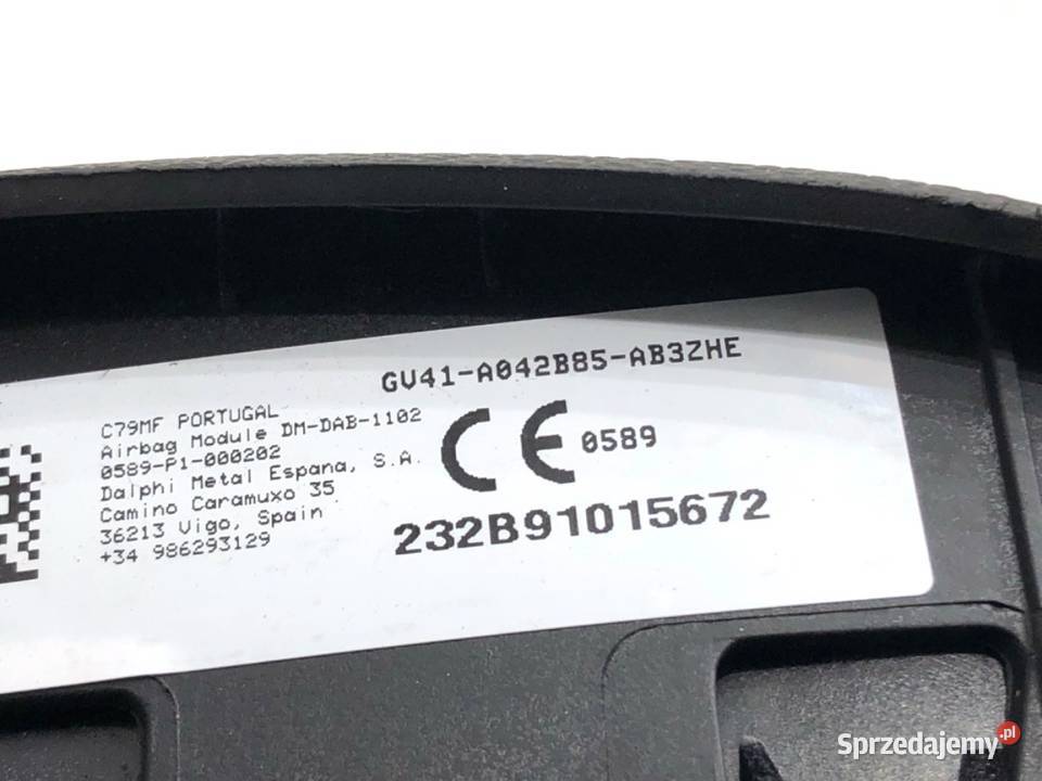 PODUSZKA POWIETRZNA KIEROWCY FORD KUGA II podkarpackie sprzedam