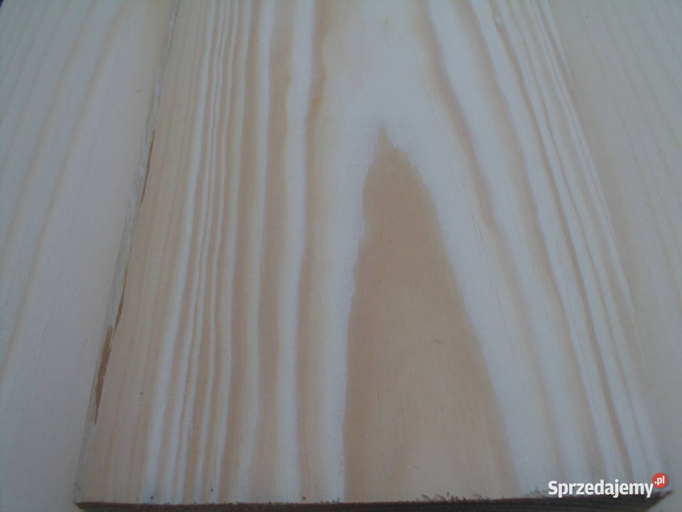 Naturalna szeroka deska drewniana heblowana Ściany i elewacje Warszawa