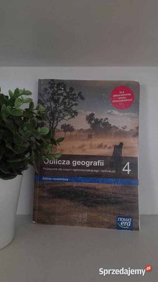 Podręcznik oblicza geografii 4 miękka Psary sprzedam