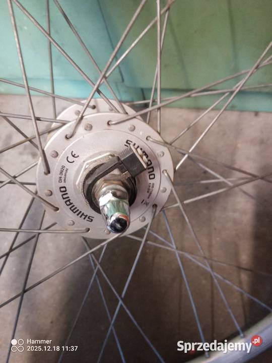 Koło 26 z prądnicą