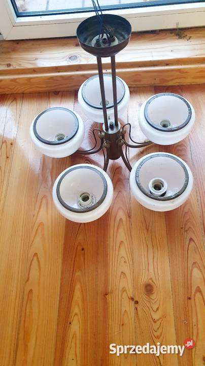 Żyrandol vintage loft Hornówek