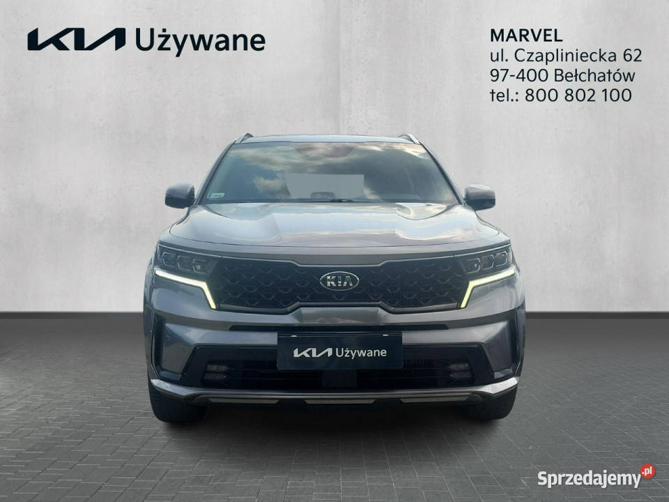 Kia Sorento 16 HEV 230 wersja L salon I rej 2021 hybryda łódzkie Bełchatów